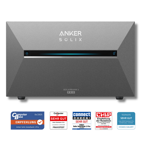 Anker SOLIX Solarbank 3 – E2700 Pro Speicherlösung für dein Balkonkraftwerk