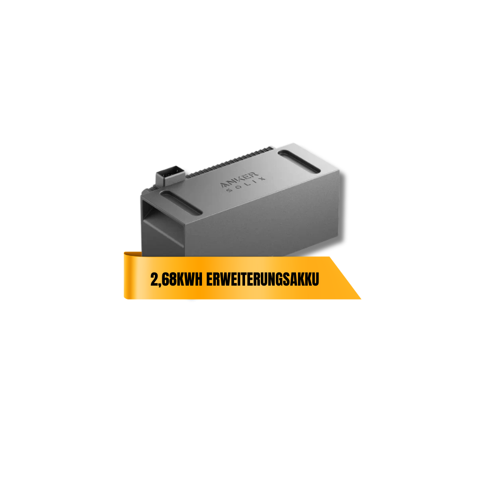 3600W Anker 3 Pro Balkonkraftwerk + Erweiterungsakku
