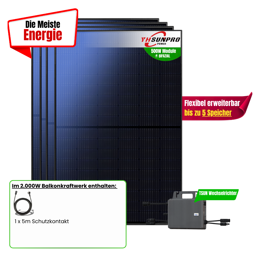 FlexiSolar 2000W