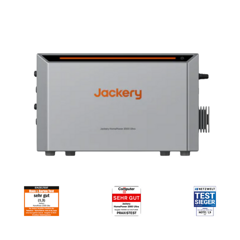 2 kWh Jackery HomePower 2000 Ultra Balkonkraftwerk Speicher