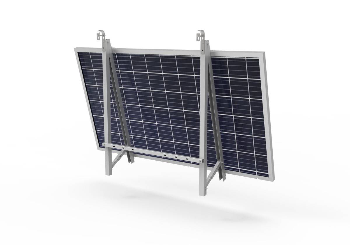 Balkonhalterung mit Neigung