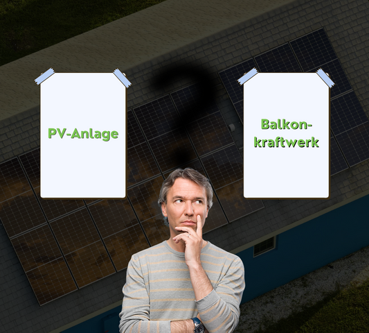 Was ist der Unterschied zwischen einer klassischen PV-Anlage und einem Balkonkraftwerk?