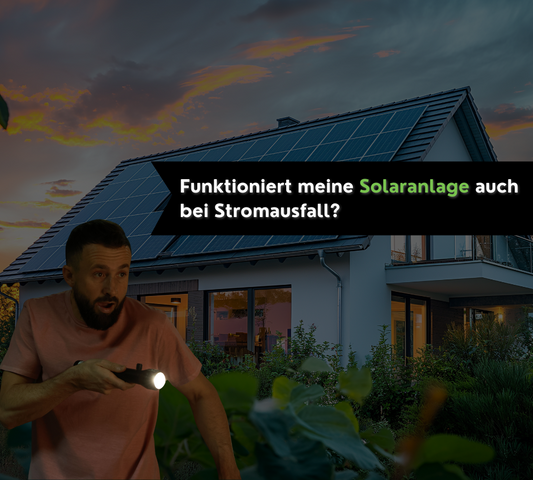 Funktioniert eine Solaranlage auch bei Stromausfall?