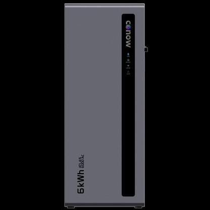 Conow Atlas 6000 AC Frontansicht mit 6-kWh-Kennzeichnung und LED-Statusleiste