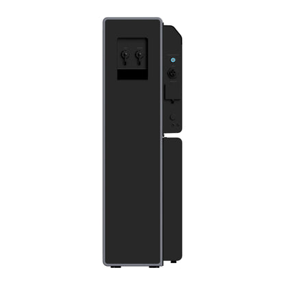 Anschlussseite des Conow Atlas 6000 AC mit Netz- und Backup-Buchse