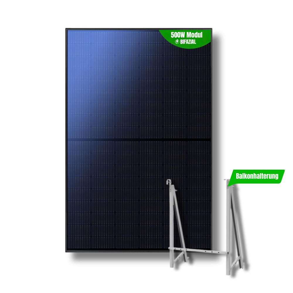 500 W Modul inkl Halterung