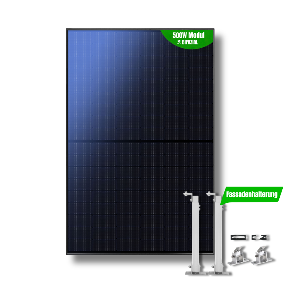 500 W Modul inkl Halterung