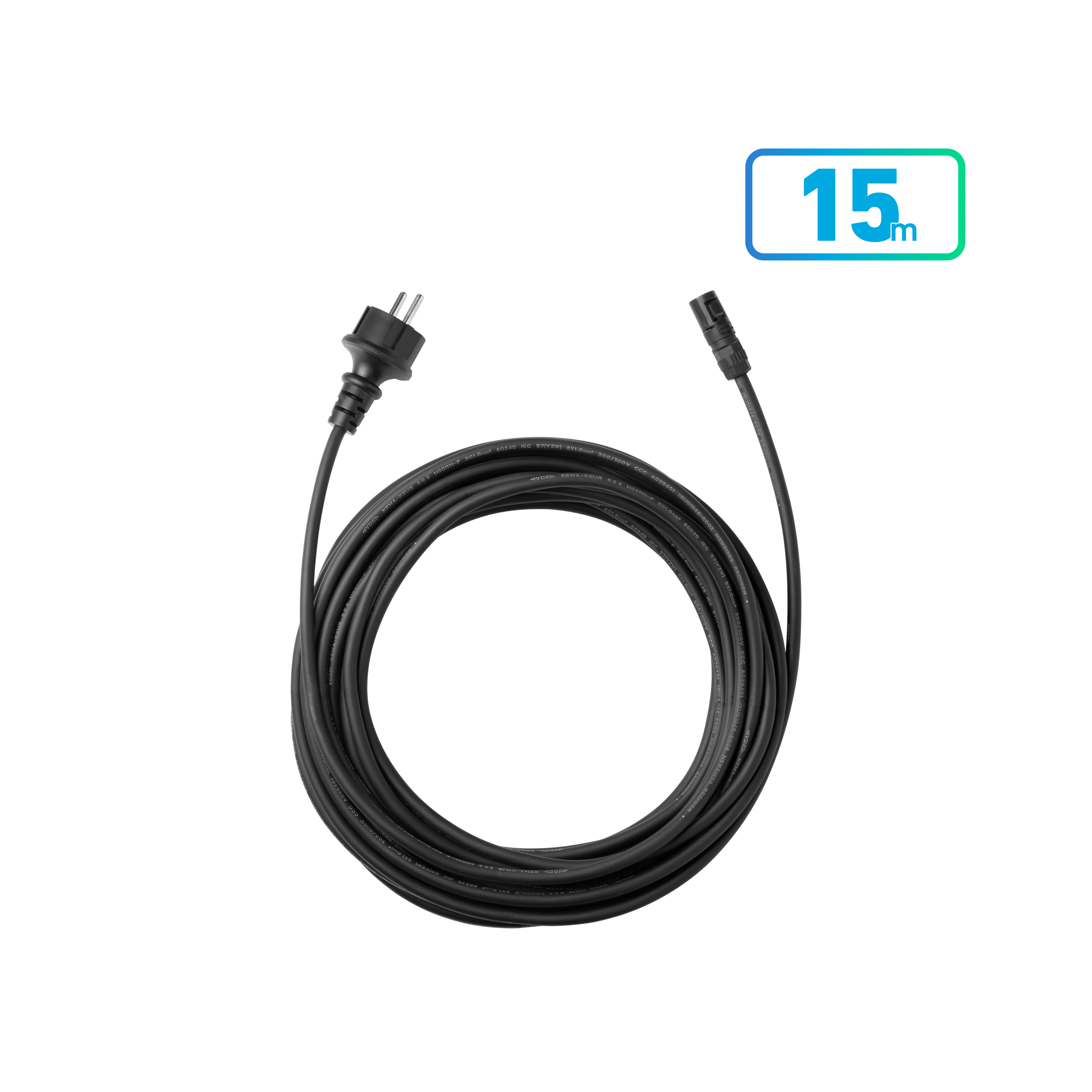 15 m AC-Anschlusskabel