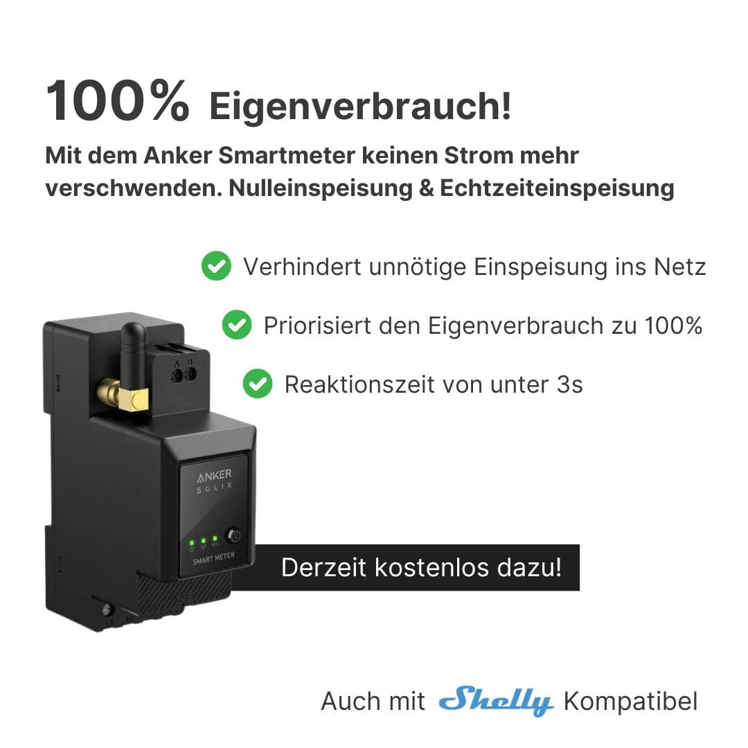 1800W Anker 2 Pro Balkonkraftwerk