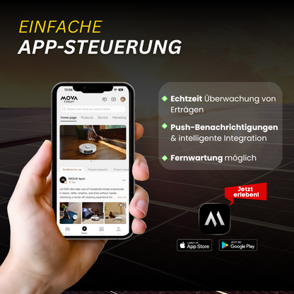 MOVA LumeGret Balkonkraftwerk-Speicher – Produktbild