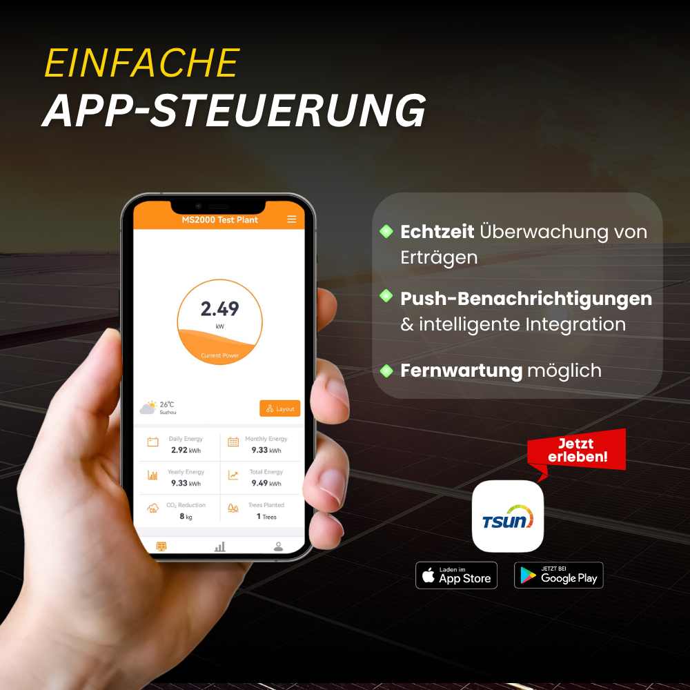 2.000 Watt SolarCan Balkonkraftwerk