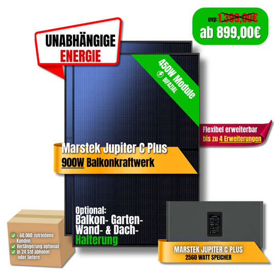 900W Marstek Jupiter C Plus Balkonkraftwerk