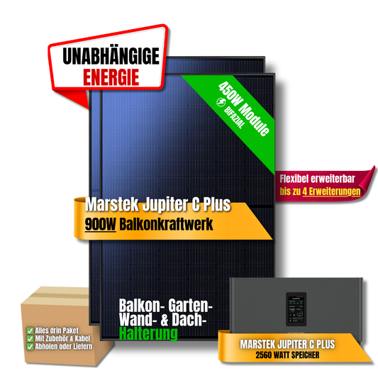 900W Marstek Jupiter C Plus Balkonkraftwerk