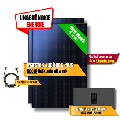 900W Marstek Jupiter C Plus Balkonkraftwerk