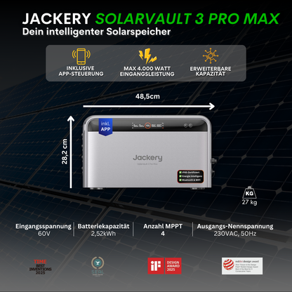 Jackery Solarvault 3 Pro Max