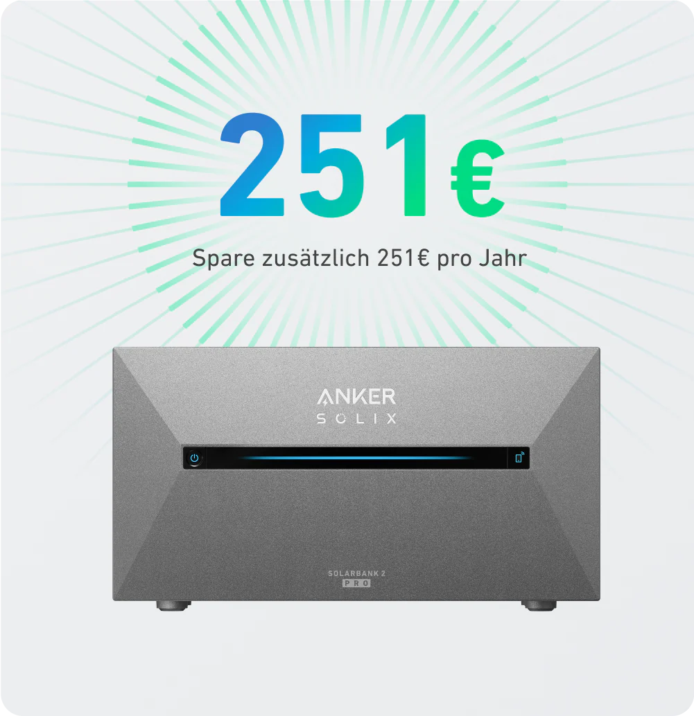 Anker 2 Pro (Solarbank 2 E1600 Pro) inkl. Smartmeter