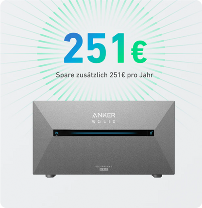 Anker 2 Pro (Solarbank 2 E1600 Pro) inkl. Smartmeter