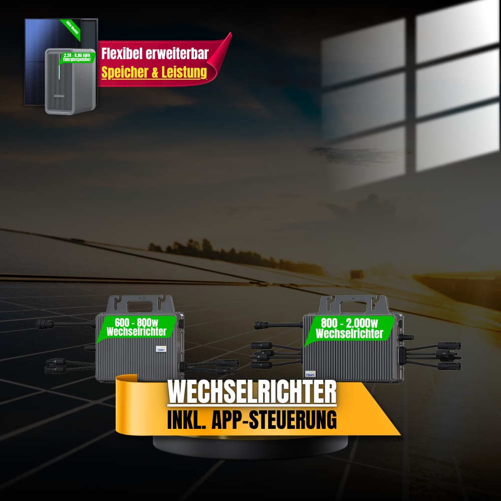 Kategoriebild: Wechselrichter ab 800 Watt