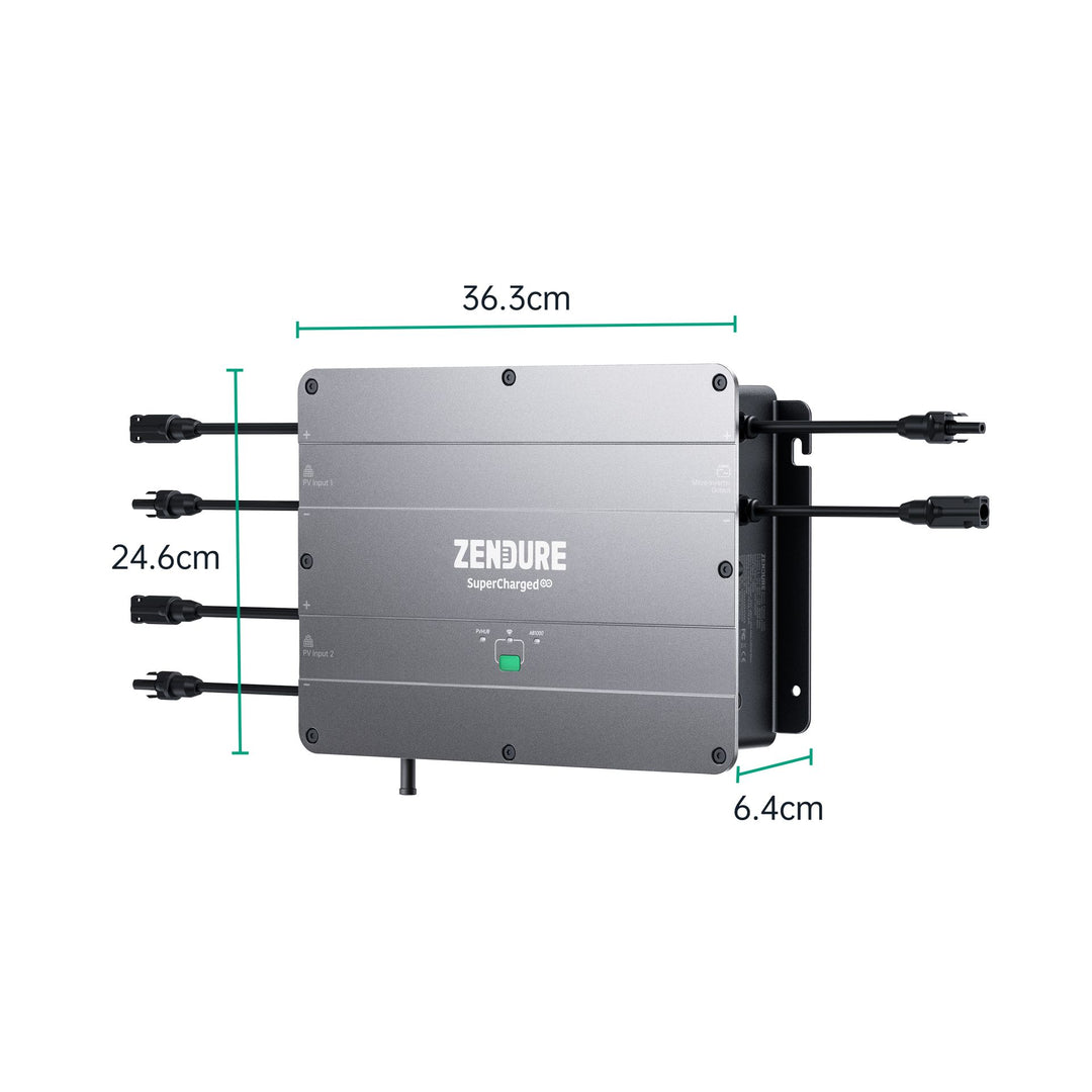 Zendure SolarFlow AB1000 Speicherpaket + Hub <br> 1kW - 3.8kW