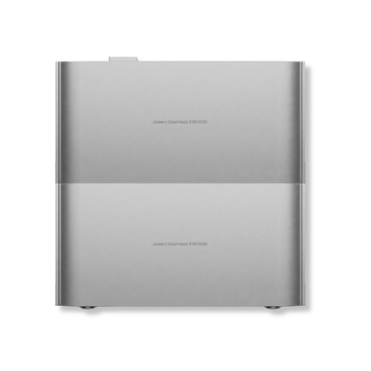 2x Jackery Solarvault 3 BP2500 Zusatzakku – Frontansicht