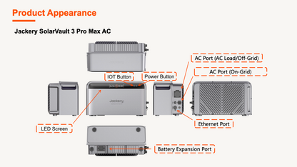 Jackery Solarvault 3 Pro Max AC