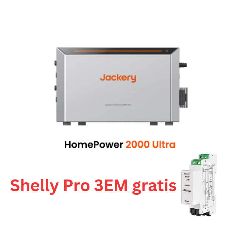 2 kWh Jackery HomePower 2000 Ultra Balkonkraftwerk Speicher