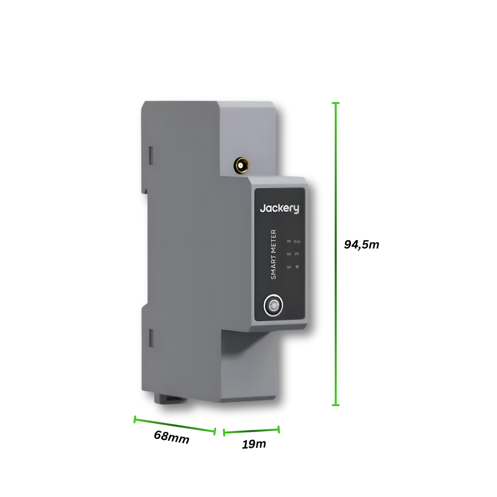 Jackery Smart Meter - Dreiphasen-Stromzähler für SolarVault Systeme – Seitenansicht