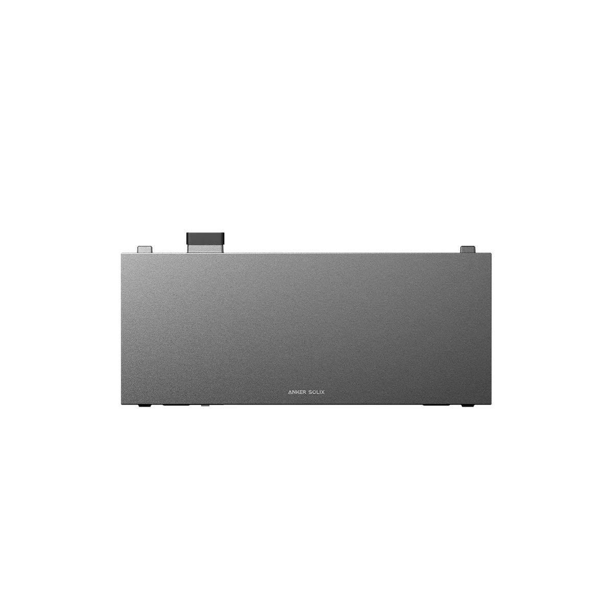 Anker SOLIX BP7000 Erweiterungsakku in der Frontansicht mit flachem Metallgehäuse.