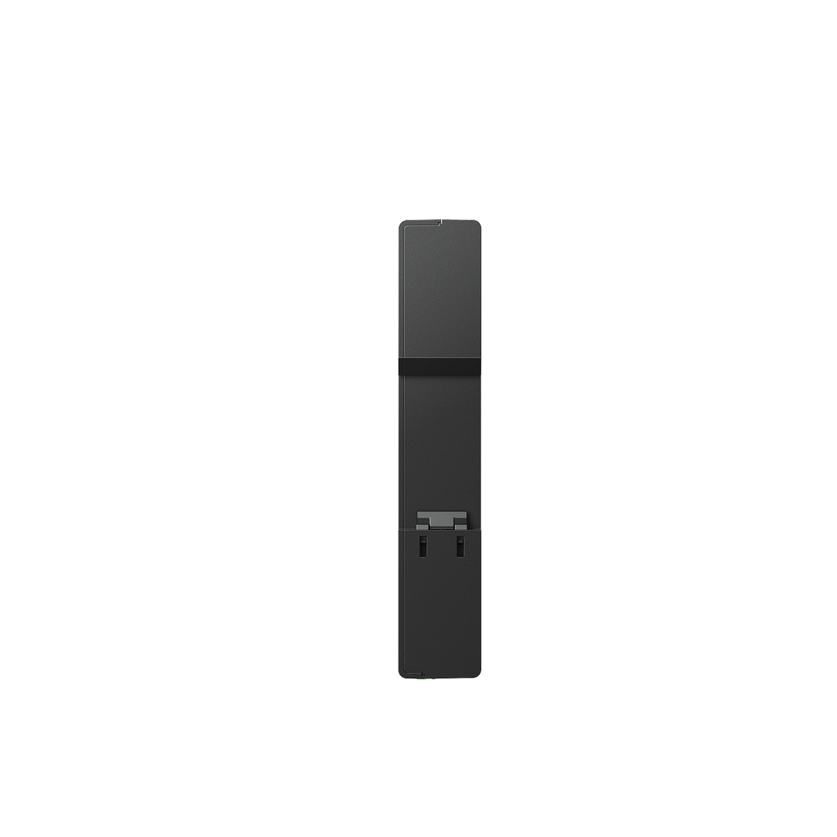 Rückseite des dreiphasigen Smart Meter Gen 2 mit Clip für die Hutschiene.