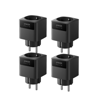 Vier Anker SOLIX Smart Plug Gen 2 als 4er-Pack.