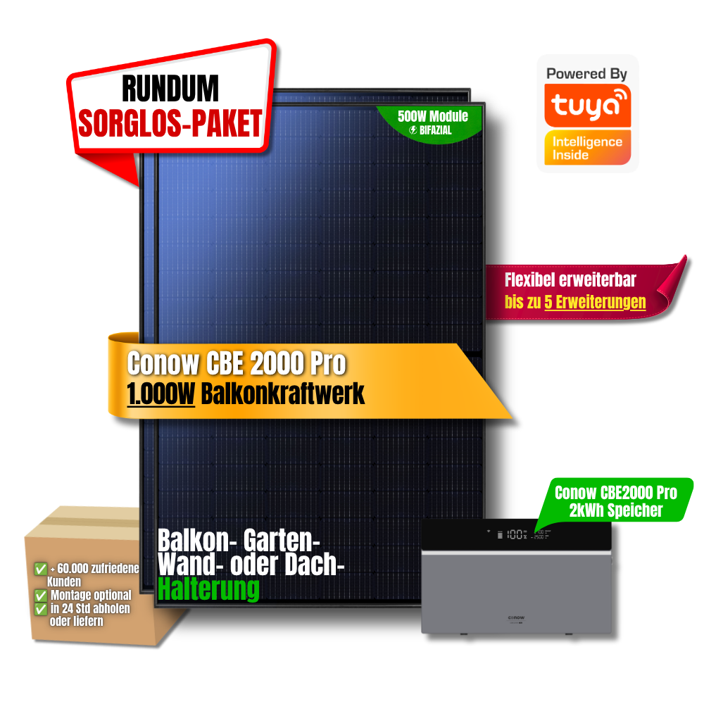 conow-tuya-cbe-2000-pro-flexisolar-1000w-balkonkraftwerk-2kwh-speicher-titel