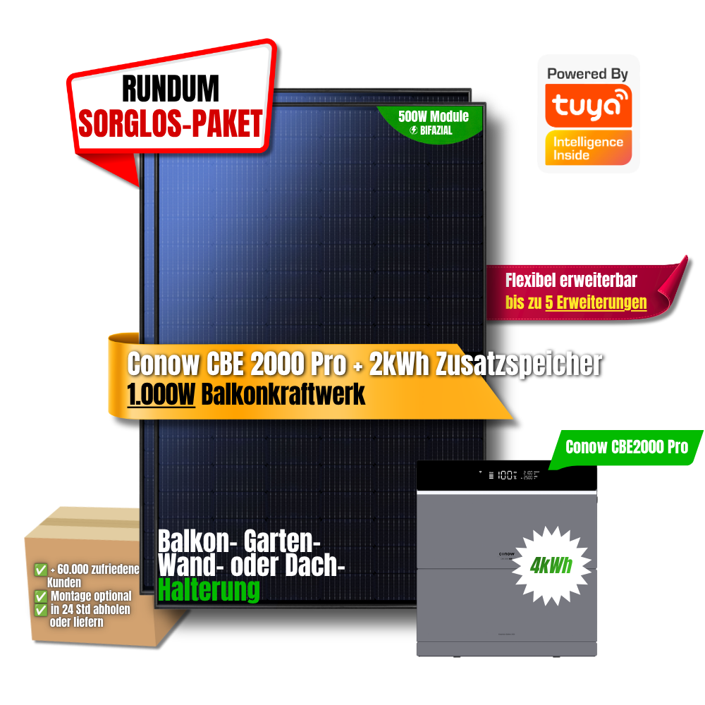 conow-tuya-cbe-2000-pro-flexisolar-1000w-balkonkraftwerk-4kwh-speicher-titel