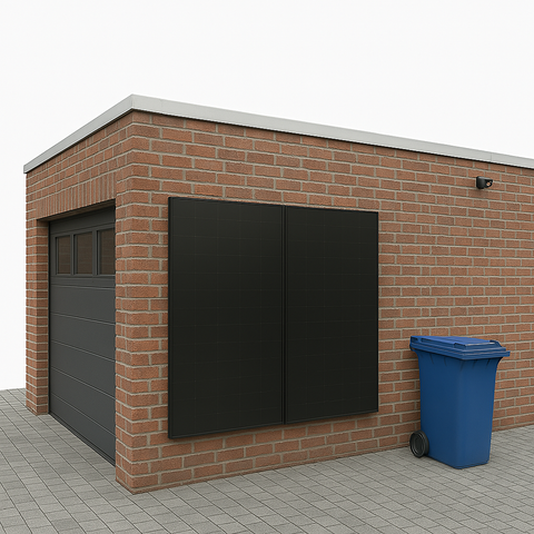 Fassaden-/ Wandhalterung Neigung 15-30°