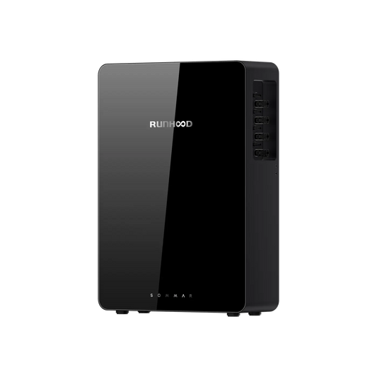 Runhood SOMMAR R5200 DC Solarspeicher 5,2 kWh mit 4 MPPT Frontansicht