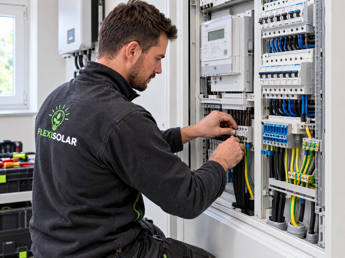AC-/Elektroinstallation als Festanschluss
