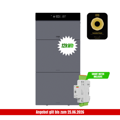 AC-Speicher & Balkonkraftwerk Conow CBE 2000 Pro 7/9/12 kWh | Notstrom & Smart Meter gratis (Powered by Tuya)
